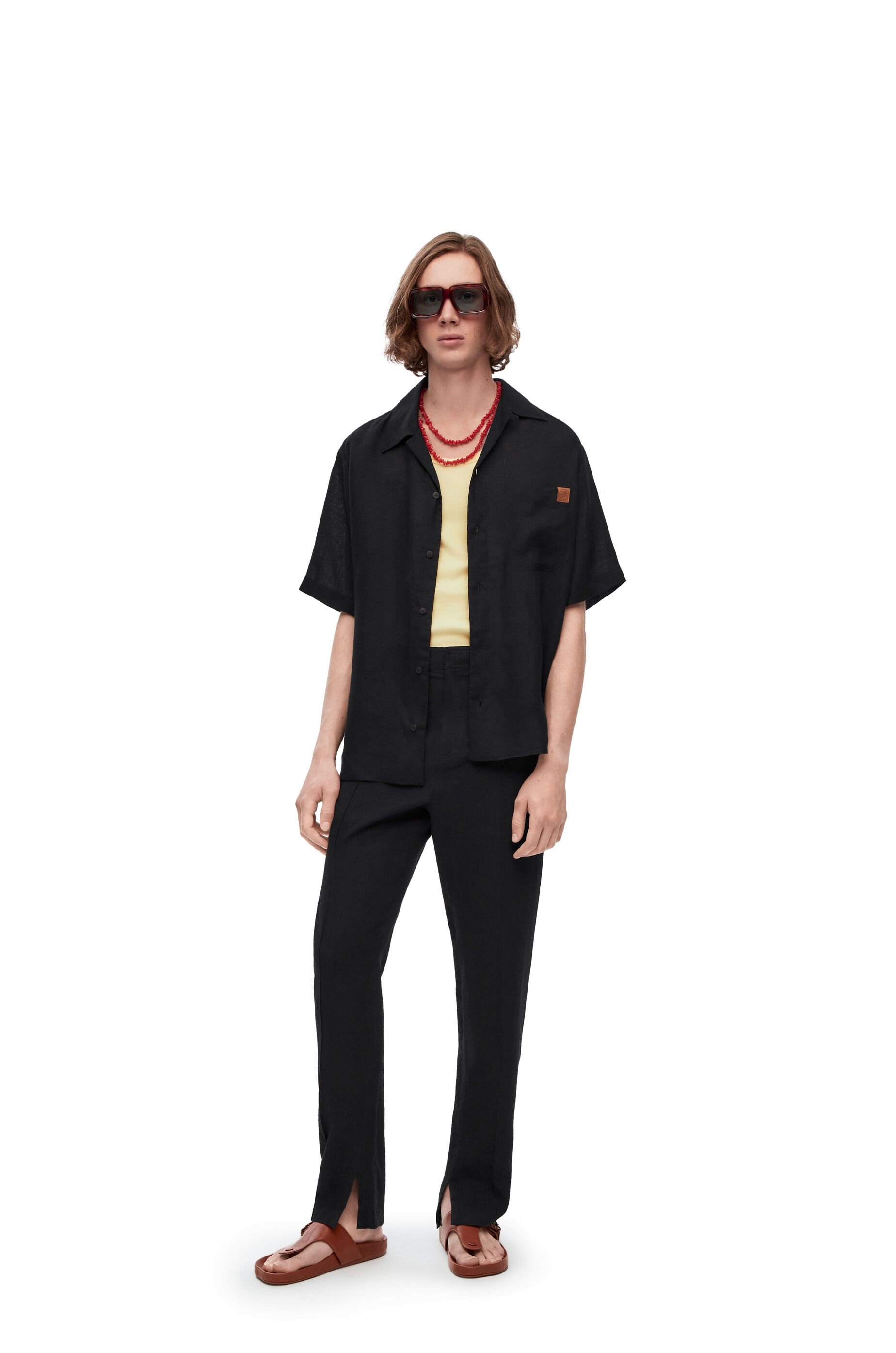 Bowling shirt in linen - 2
