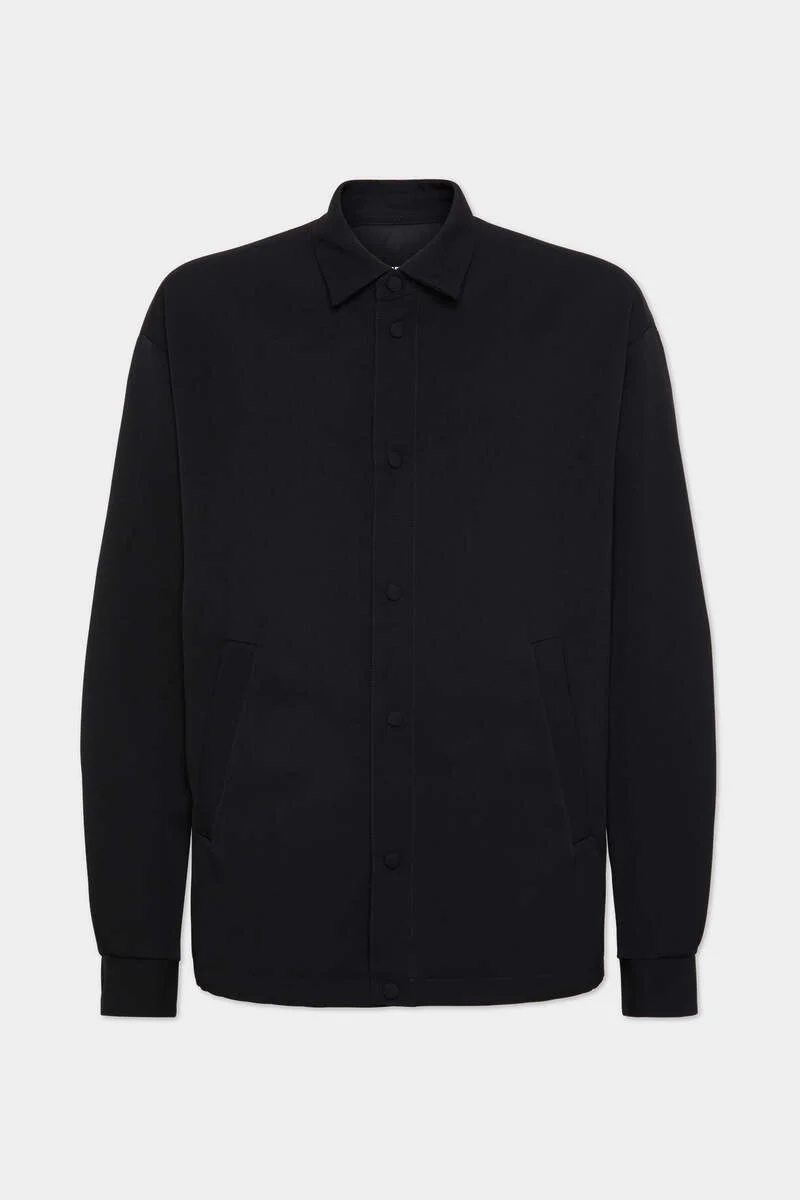 DSQUARED2 WOOL COACH JACKET - 1