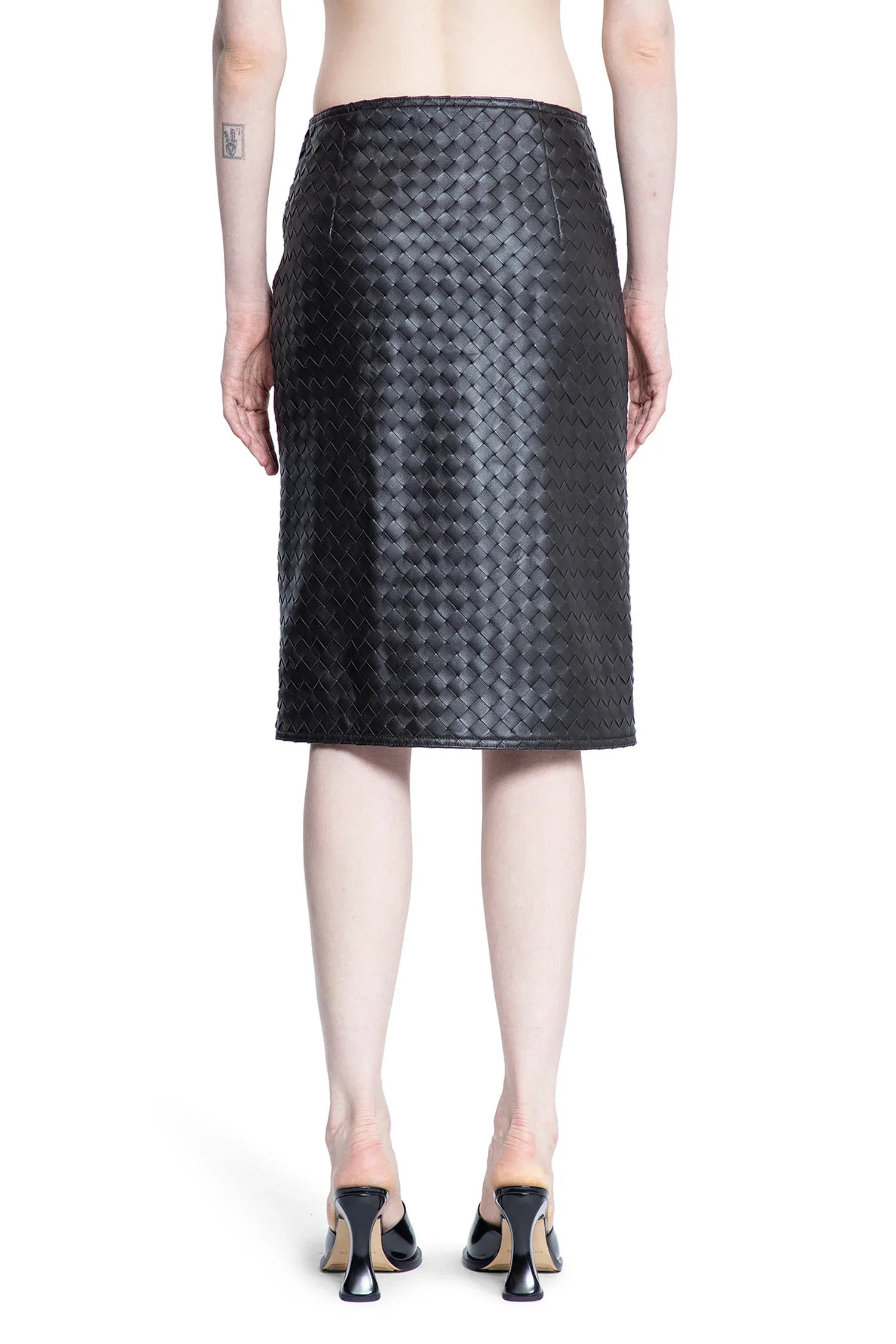 Intrecciato-Midi-Skirt - 3