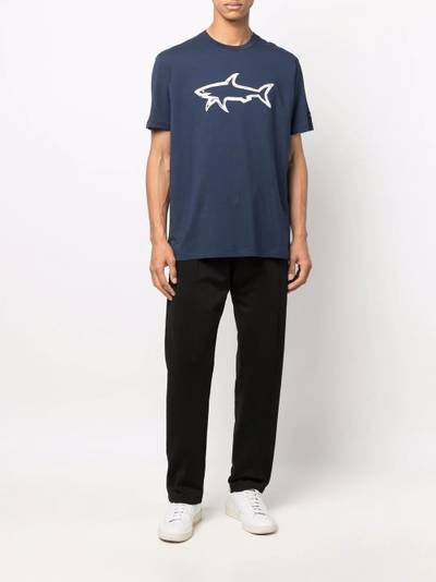 Paul & Shark logo-print T-shirt outlook