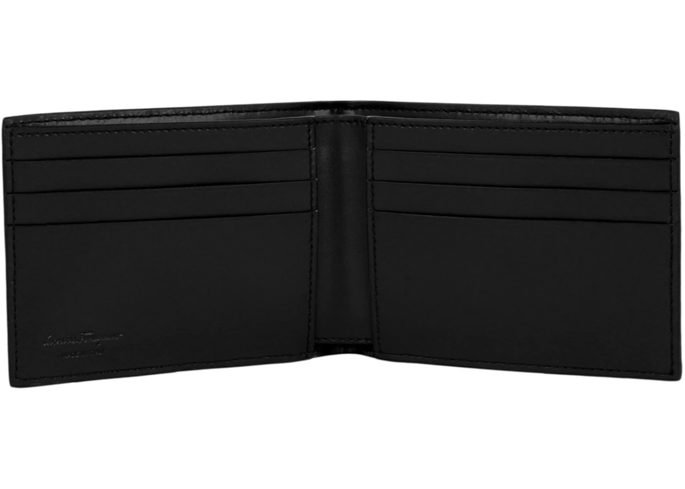 Ferragamo Crosta Bifold Wallet Black - 3