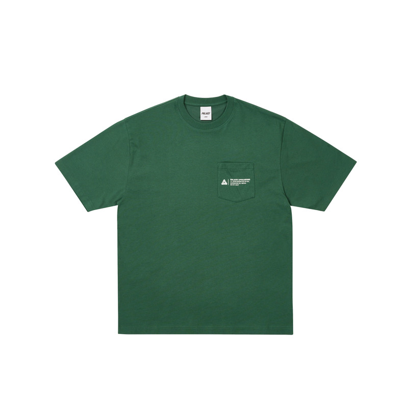 SHOP LOCATOR POCKET T-SHIRT APGUJEONG RACEY GREEN 1