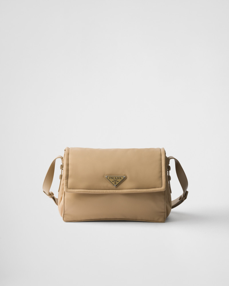 Medium padded Re-Nylon shoulder bag 1