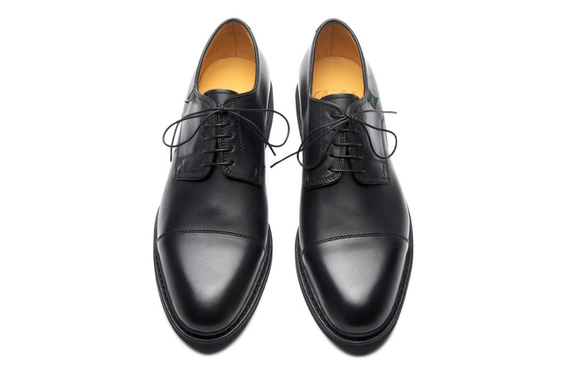 Dickens Black Silk - Rubber Sole 4