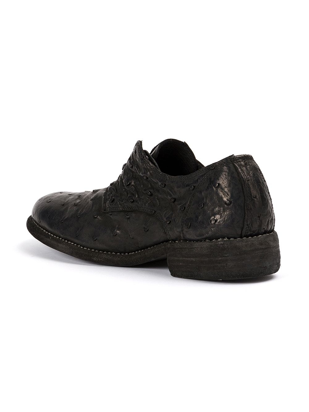 textured Derby shoes - 3