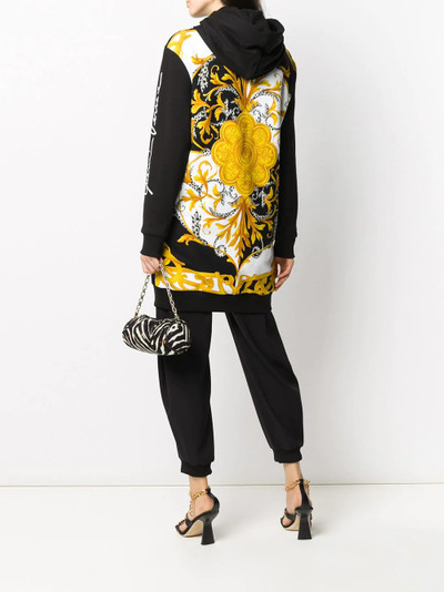 VERSACE oversized GV Barocco hooded jacket outlook