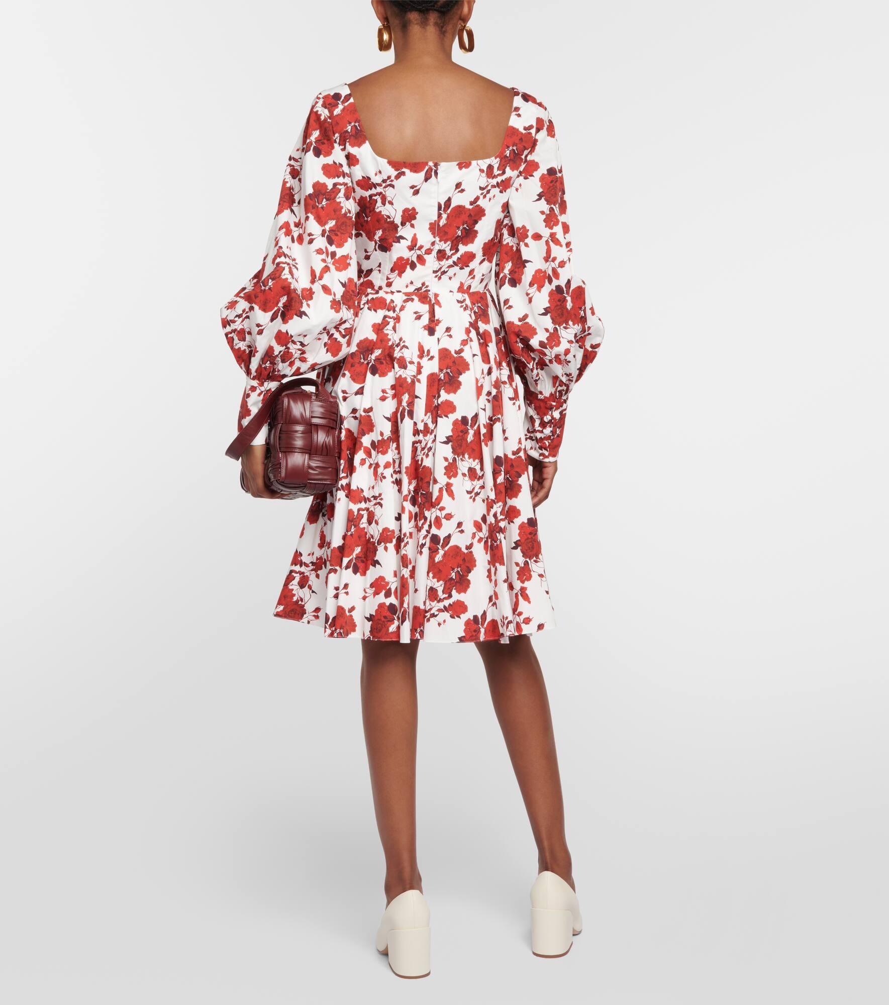 Yasmina floral cotton minidress - 3
