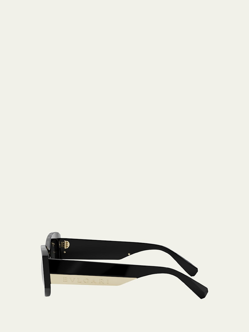 BVLGARI Roma Rectangle Sunglasses outlook