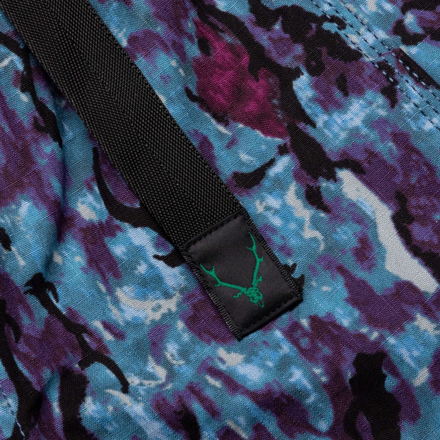BELTED C/S SHORT COTTON RIPSTOP PRINTED - HORN CAMO - 4