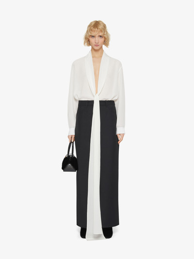 Givenchy SKIRT IN WOOL AND MOHAIR WITH SLIT outlook