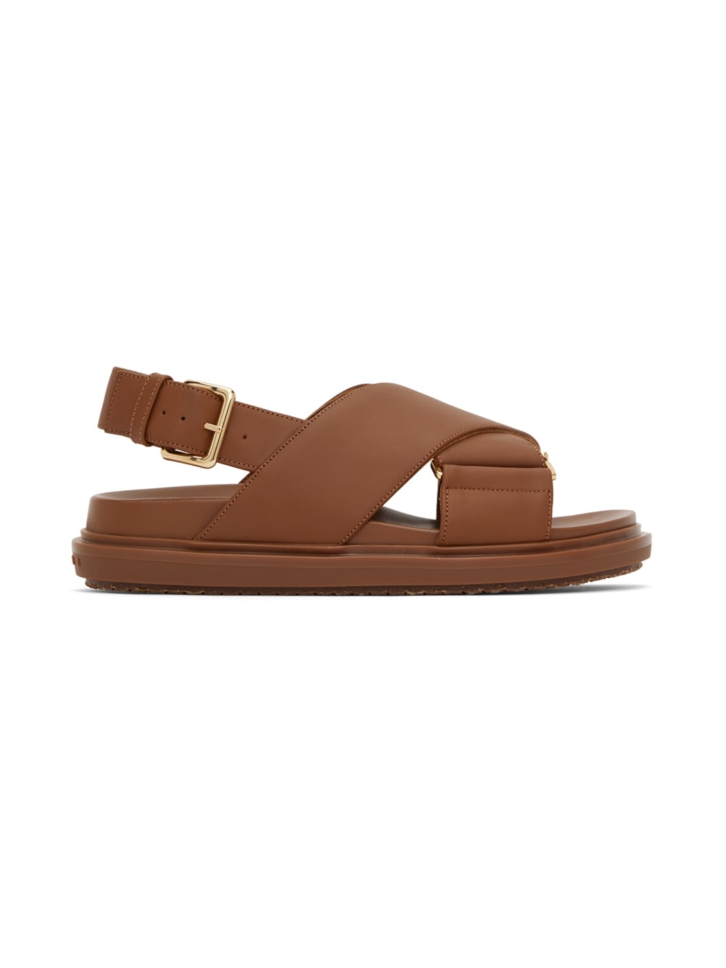 Brown Fussbett Sandals - 1