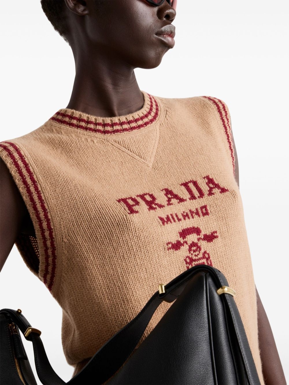 Intarsia ribbed vest - 5