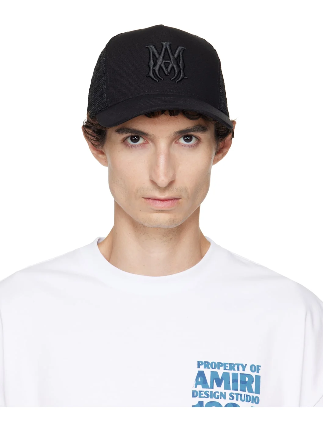 Black Canvas MA Trucker Cap - 1