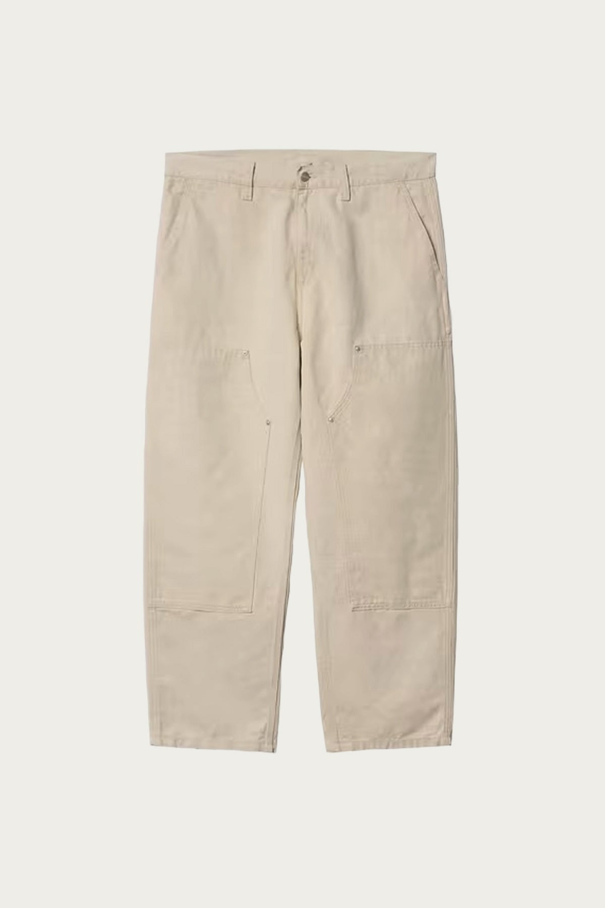 Walter Double Knee Pant - Natural - 1