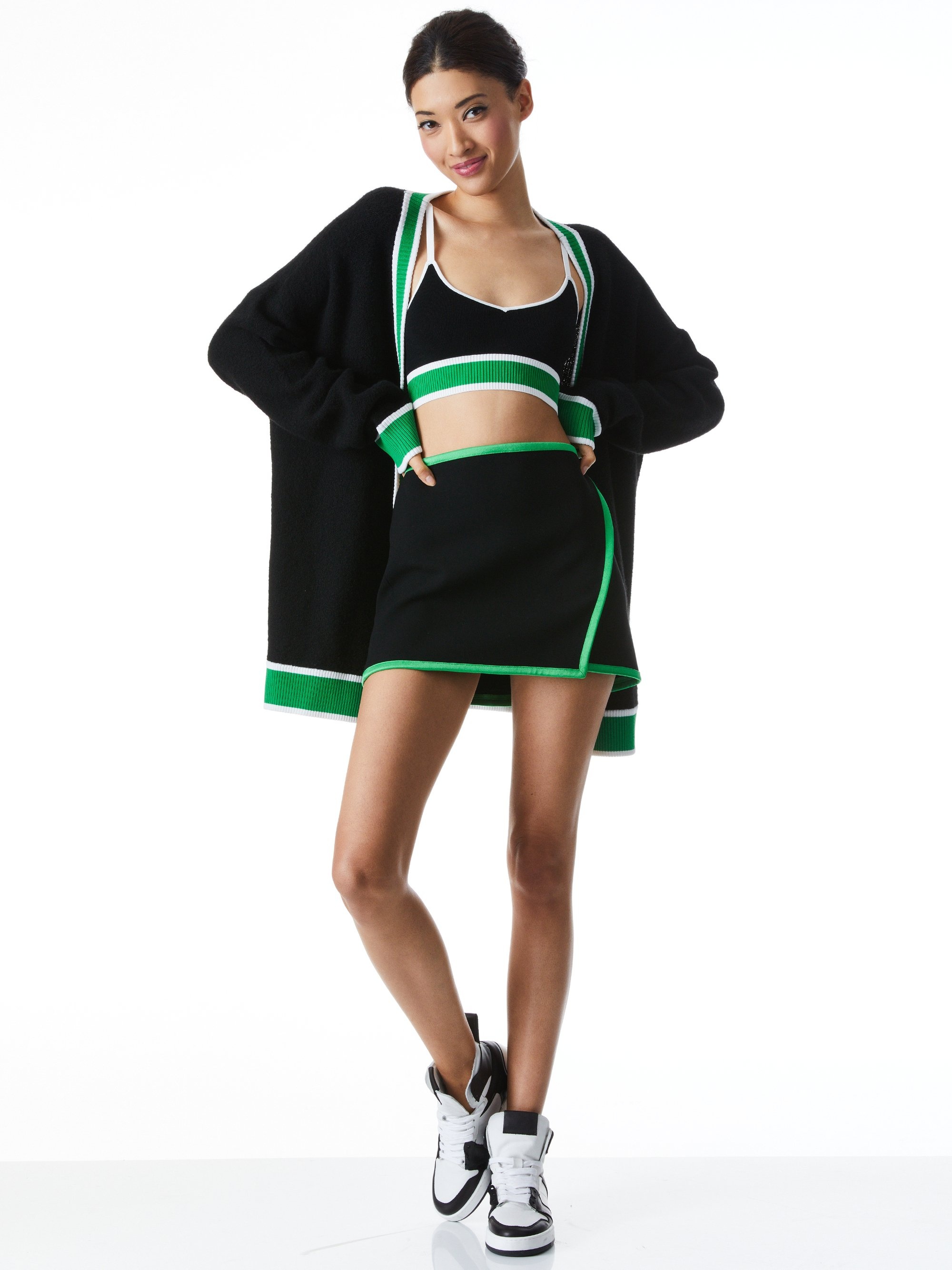 BARRY OVERSIZED V-NECK CARDIGAN - 4