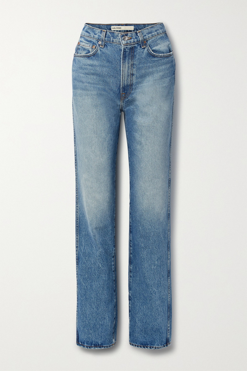 Sara high-rise straight-leg jeans - 1