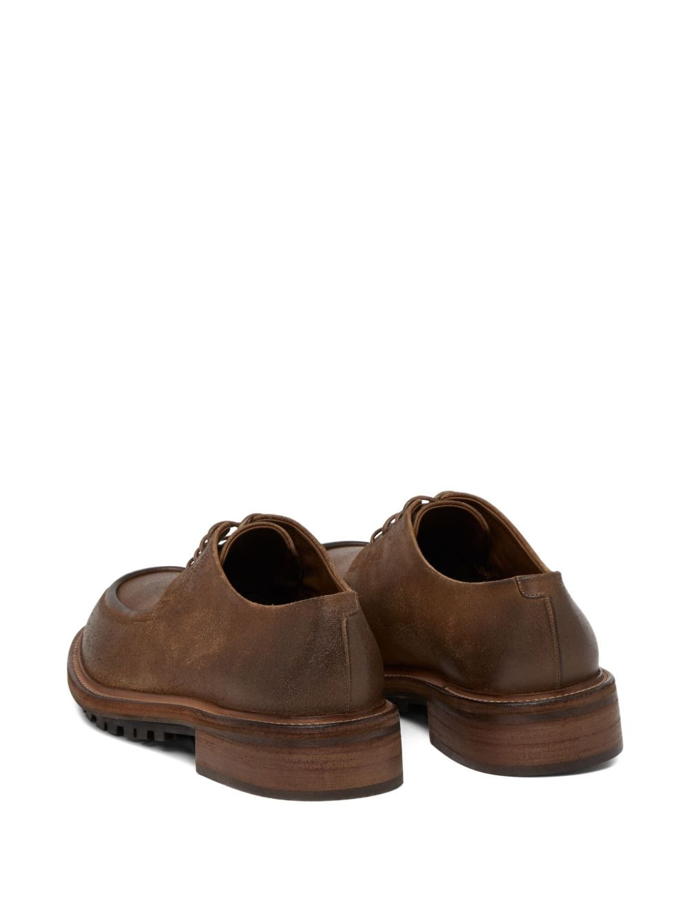 leather lace-up shoes - 3