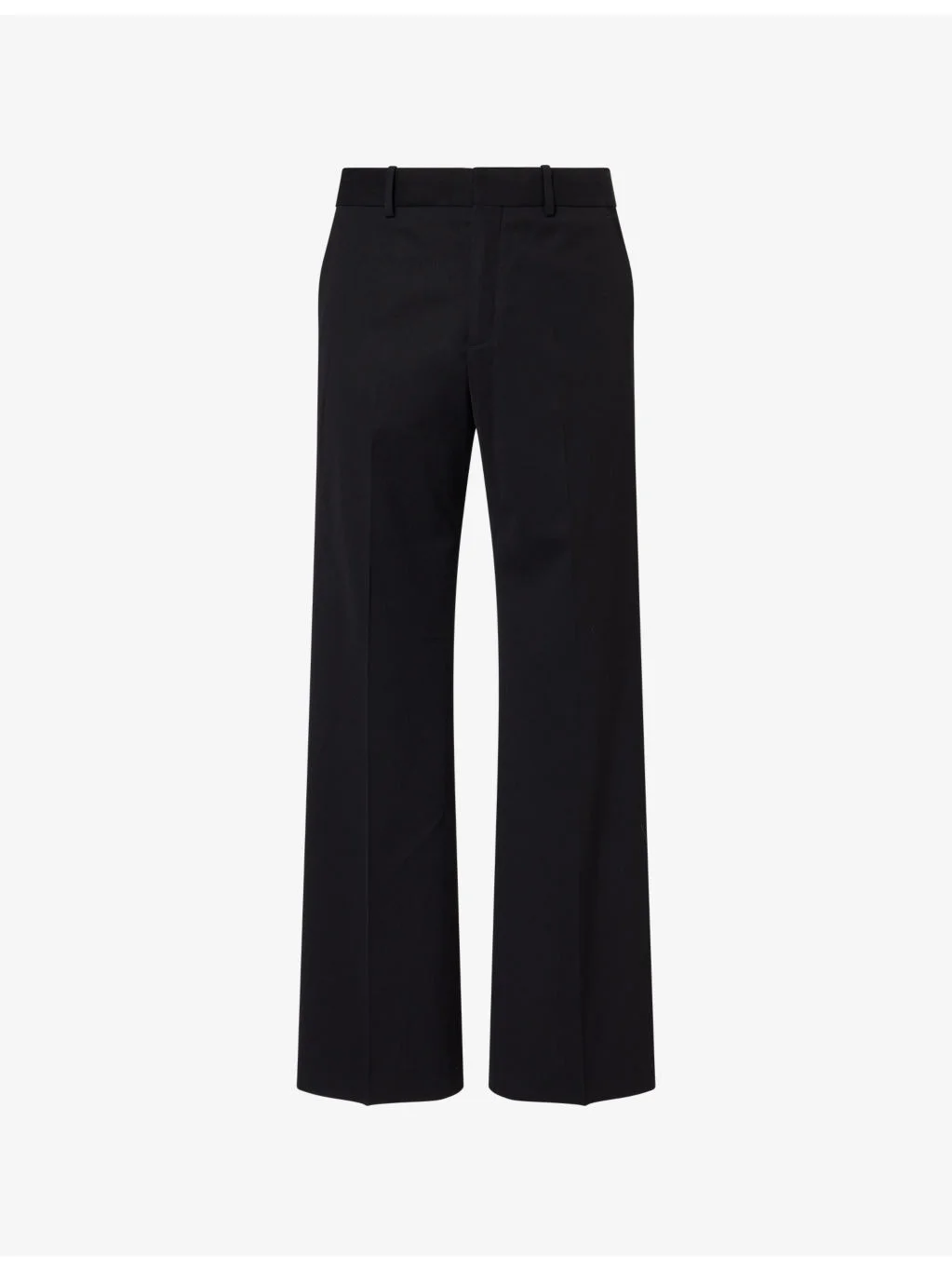 Palvin Wide-Leg Wool Jacquard Trousers - 1