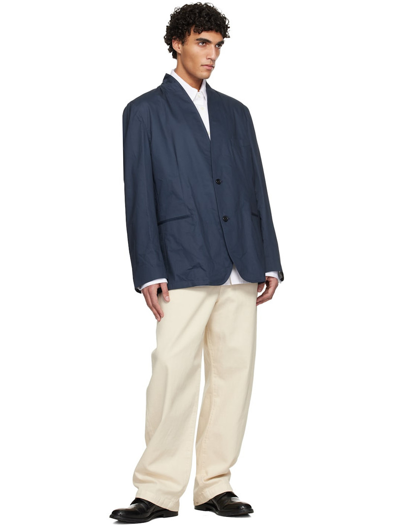 HED MAYNER Navy Cotton Blazer outlook