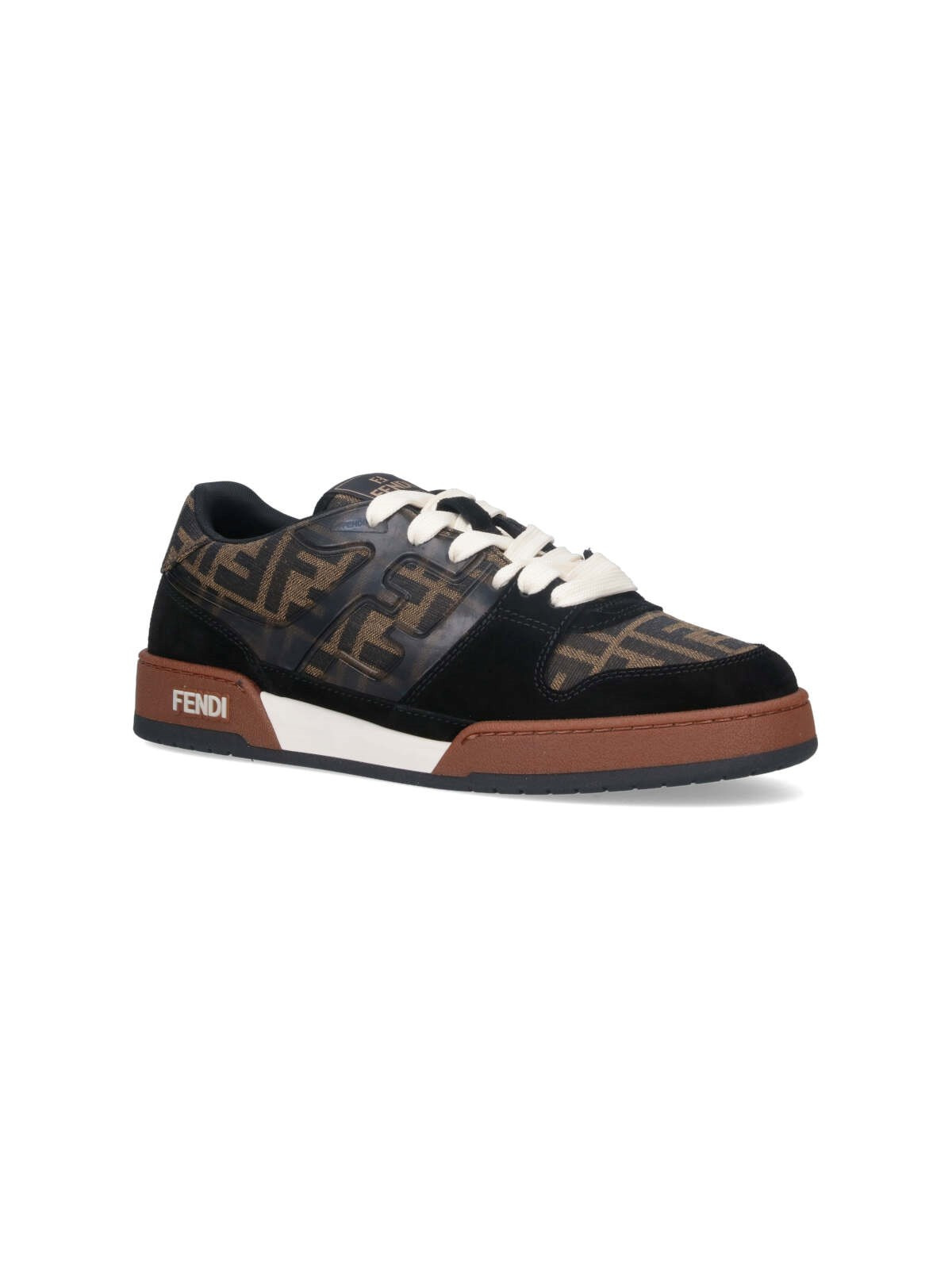 'MATCH' JACQUARD LOW-TOP SNEAKERS - 2