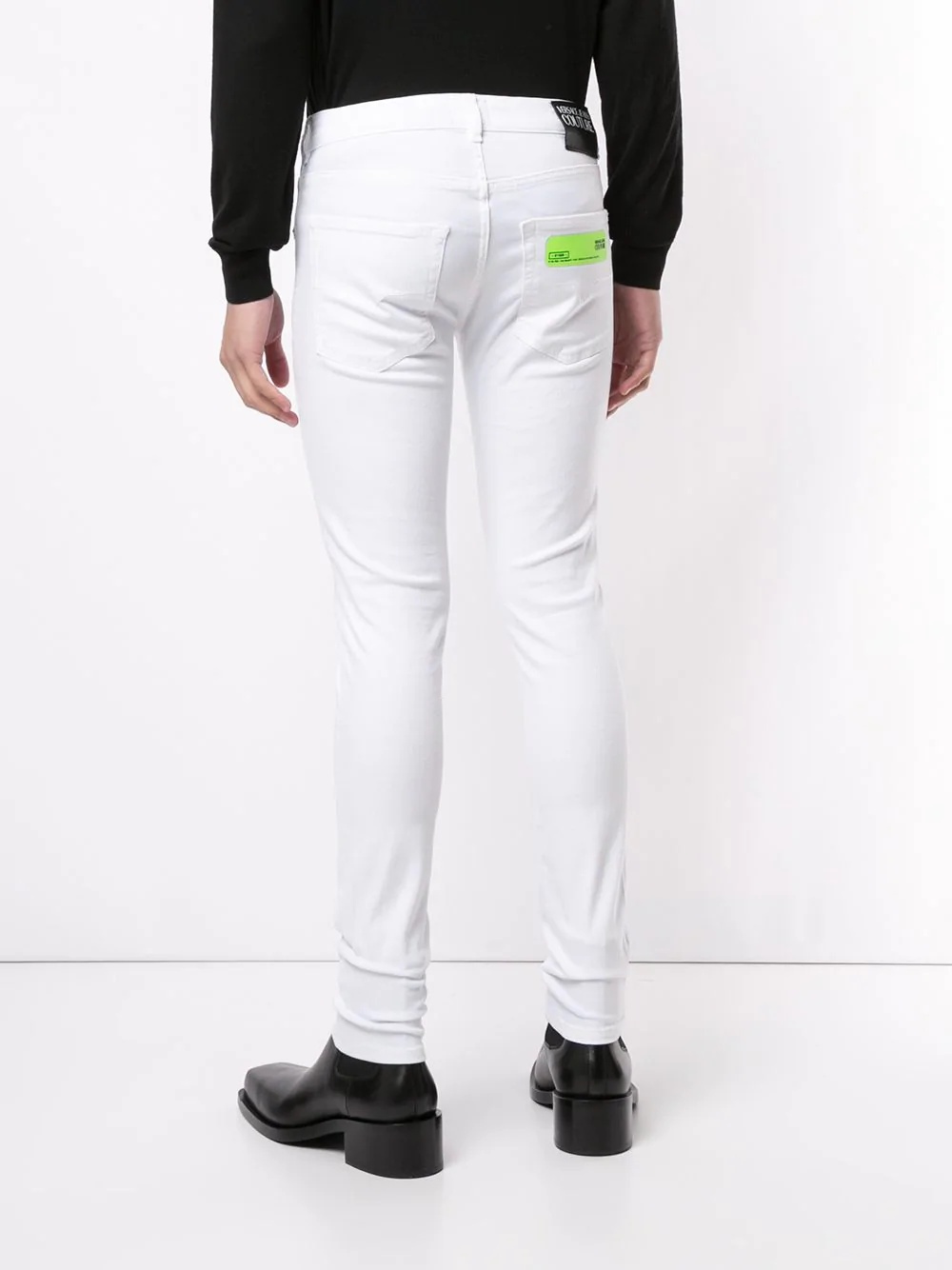 mid-rise skinny jeans - 4