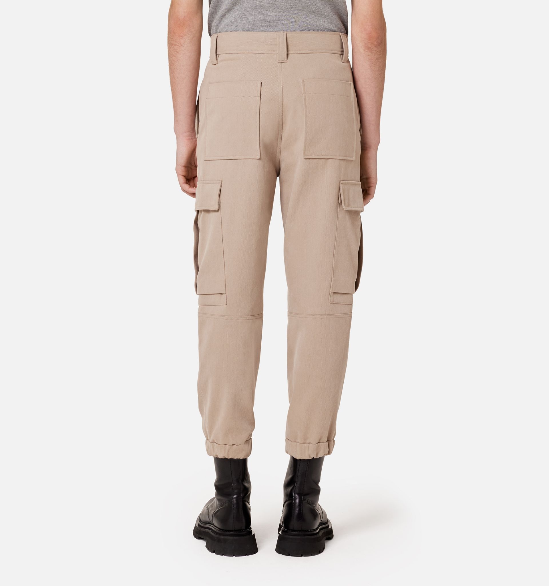 Cargo Pant With Elasticated Ankles - 5
