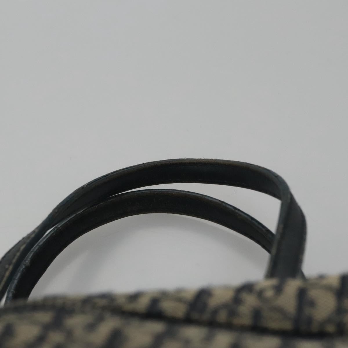 DIOR Trotter Canvas Hand Bag Navy - 8
