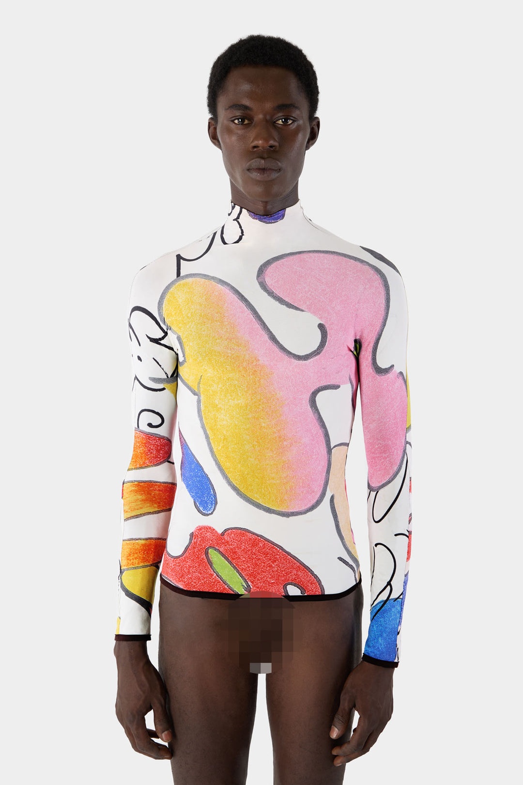 WHATEVER PRINT SUPERSTRETCH LONGSLEEVE T-SHIRT - 2