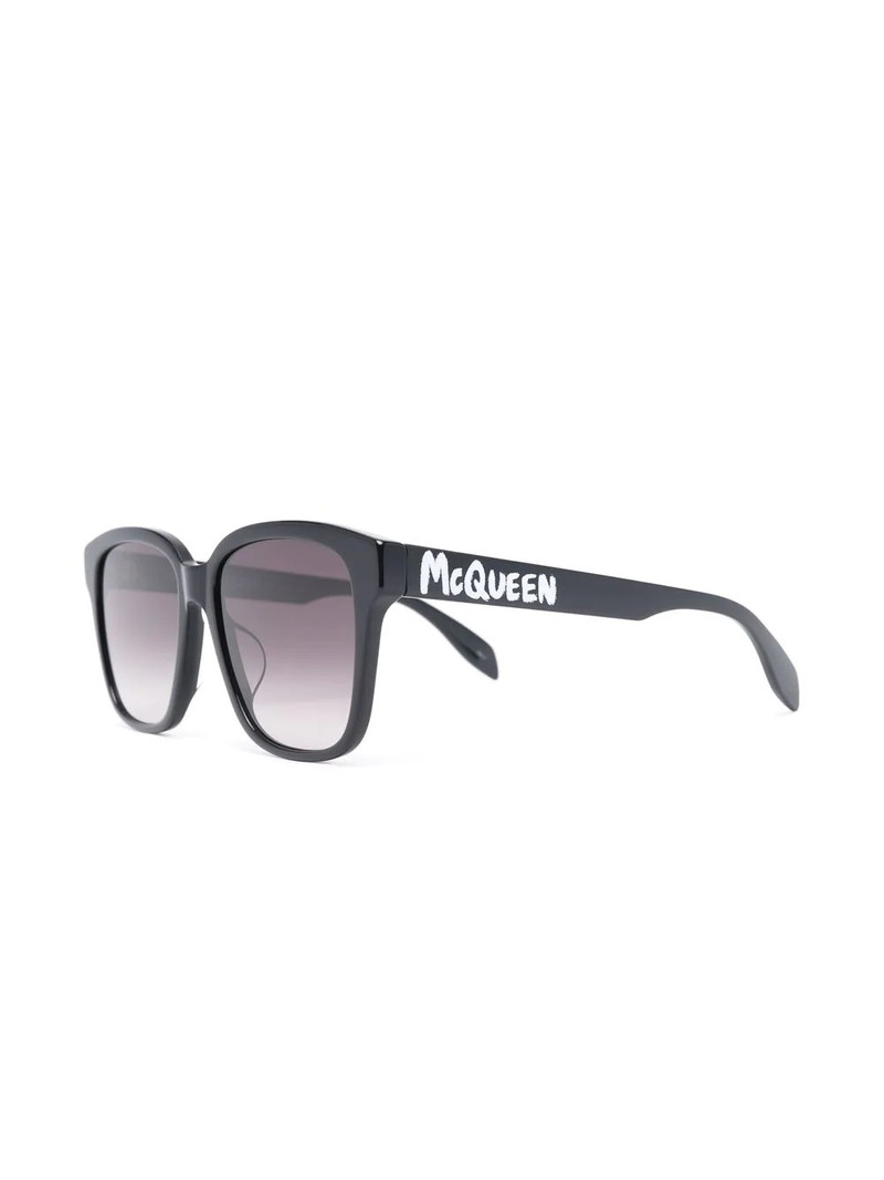 Alexander McQueen gradient square-frame sunglasses outlook