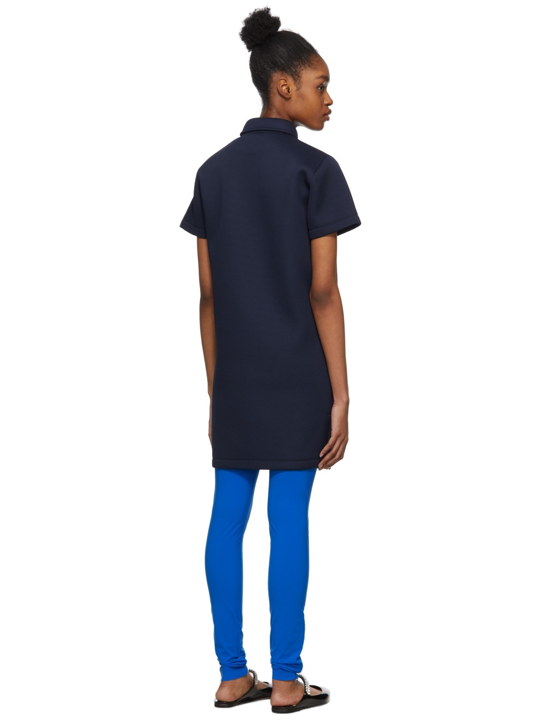 Navy Polo Dress - 3