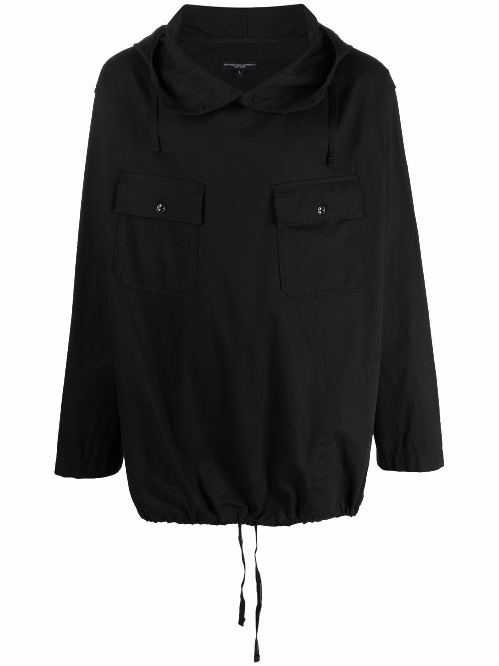 pullover hooded cotton cagoule - 1