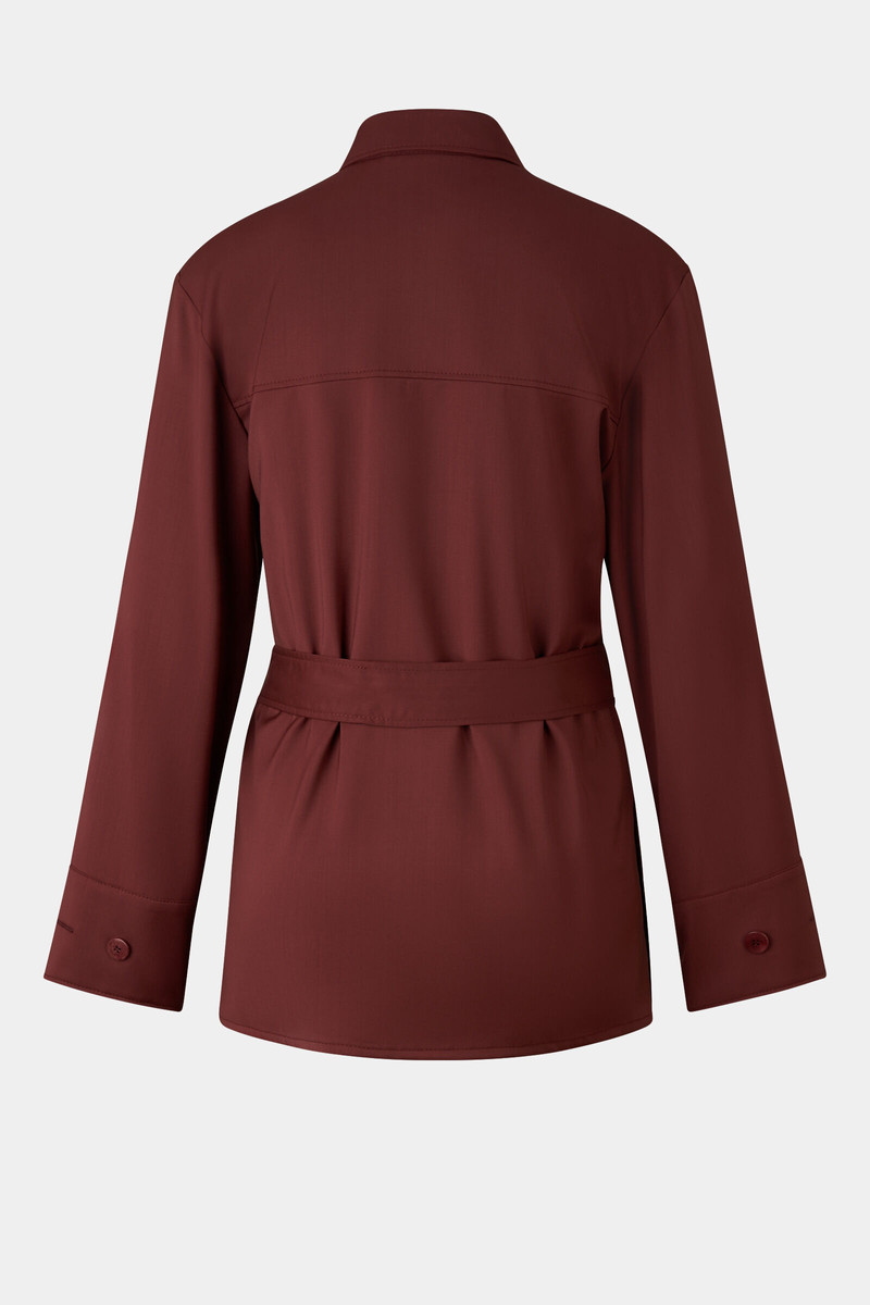 BOGNER Ysette blouse in Wine red outlook