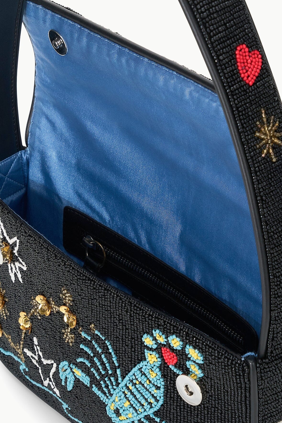 STAUD TOMMY BEADED BAG SCORPIO - 5