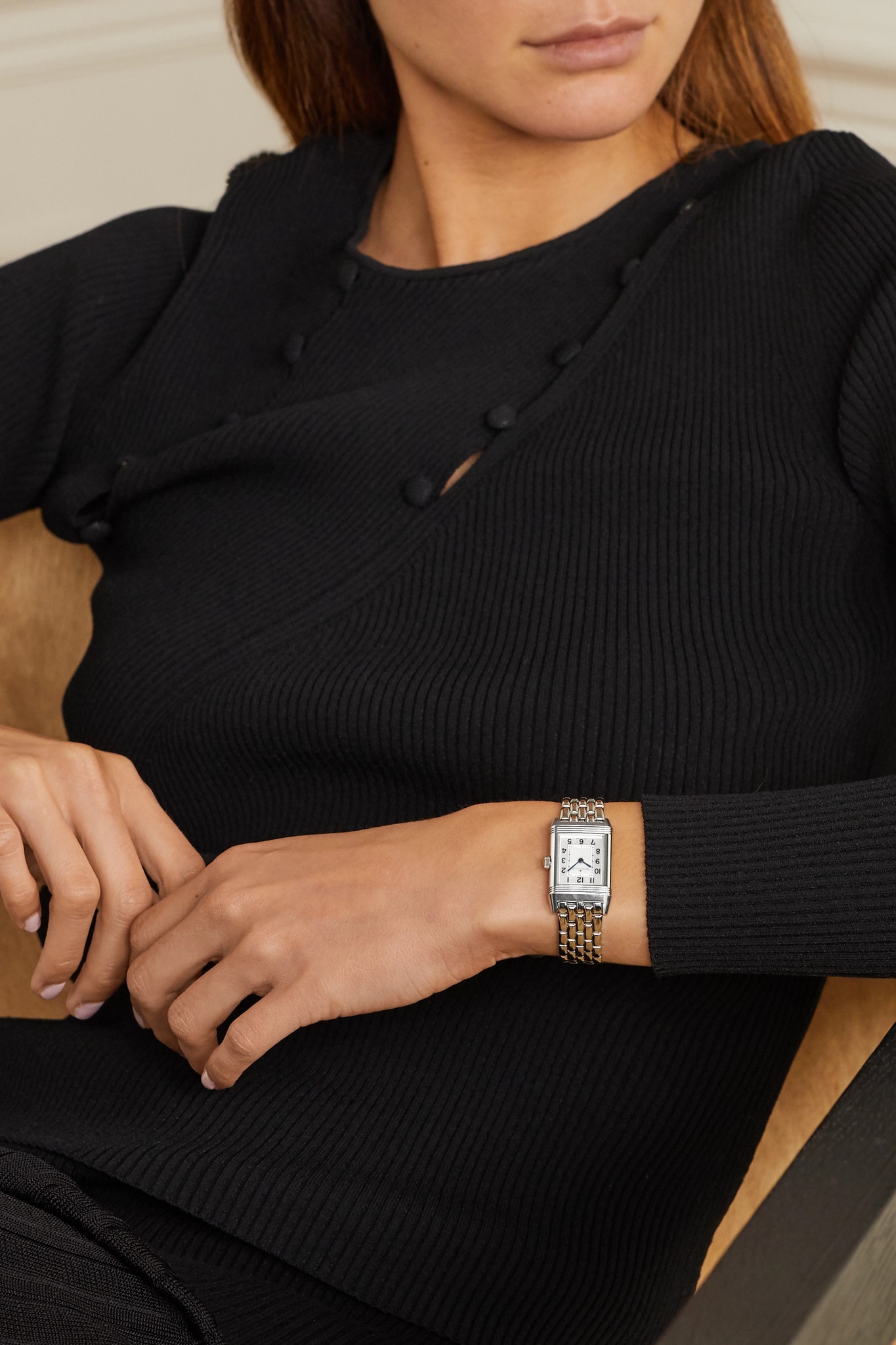 Reverso Classic Thin 40.1mm x 24.4mm medium stainless steel watch - 3