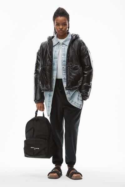 Alexander Wang DOWN PUFFER IN GLOSSY NYLON outlook