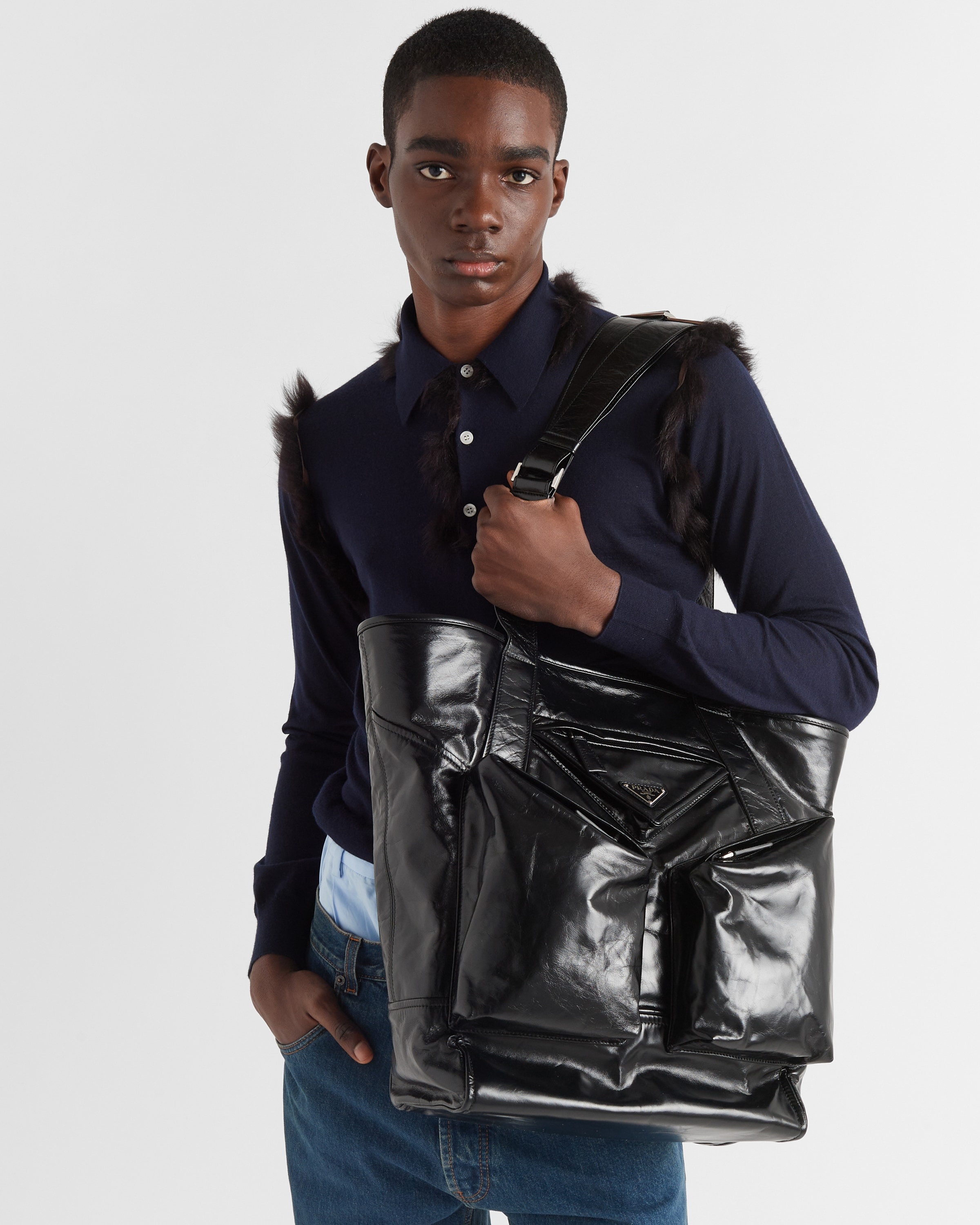 Leather tote - 2
