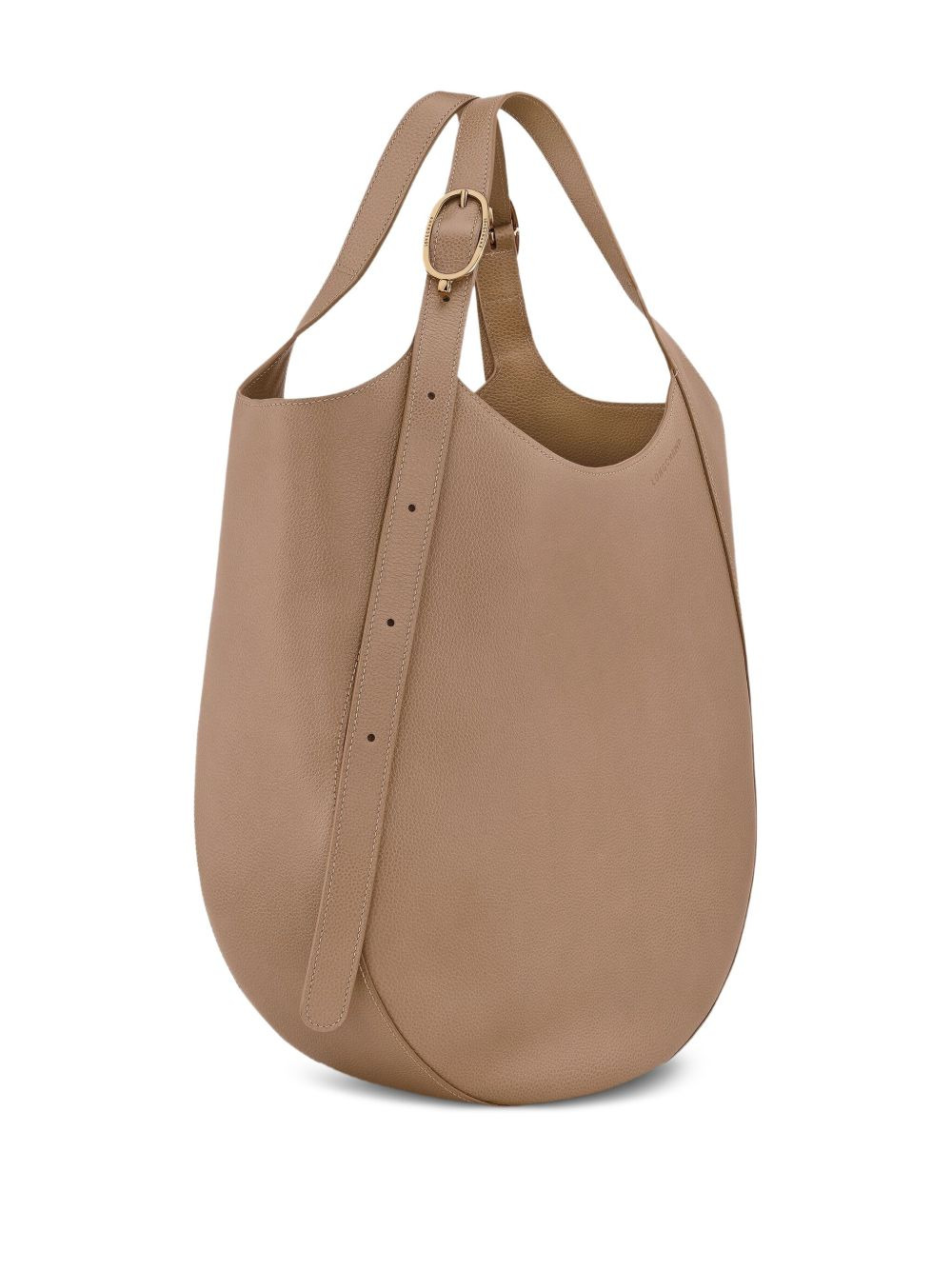 Le Foulonné XL leather tote bag - 3