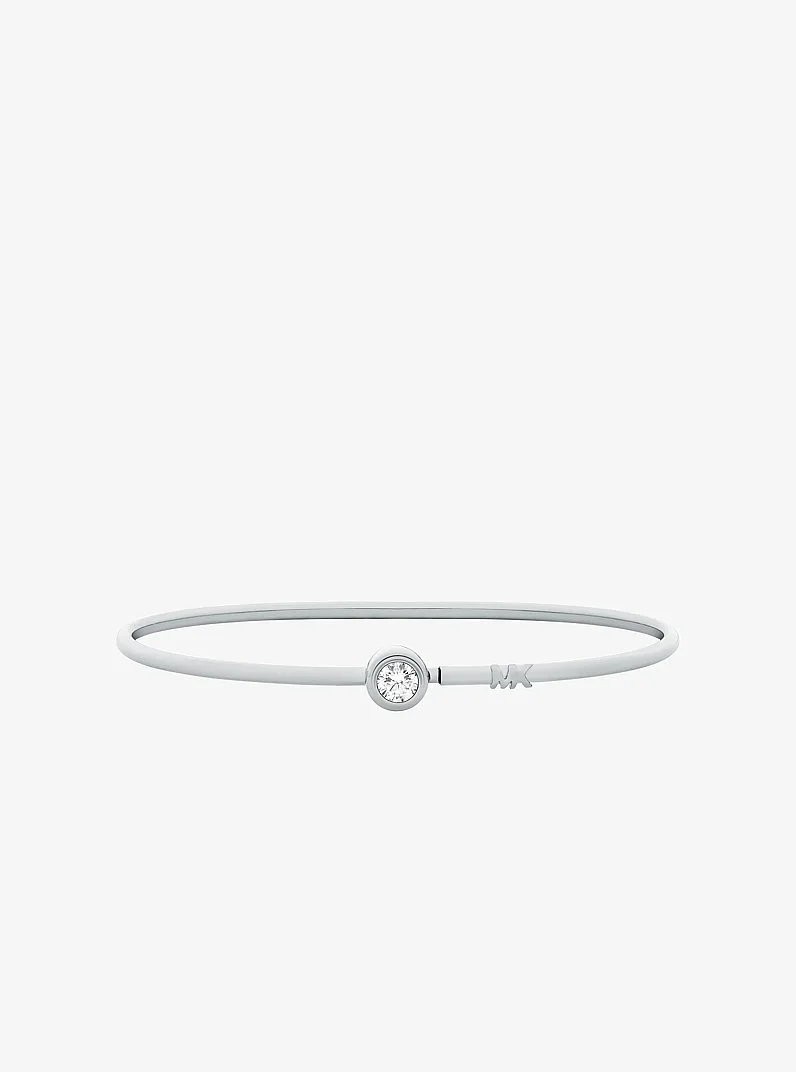 Round Stone Bangle - 1
