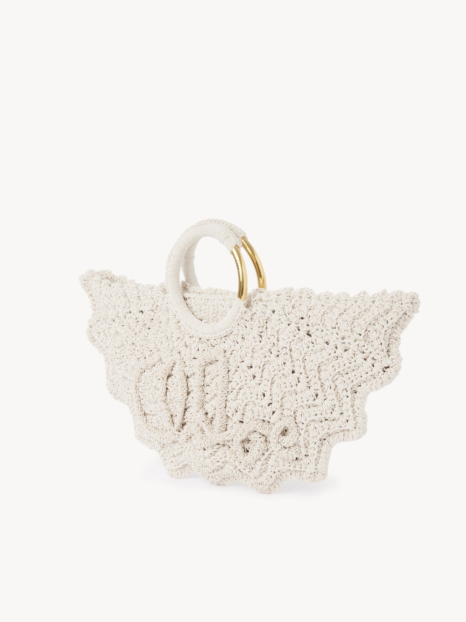 SMALL BRACELET PARAVENT TOTE BAG IN CROCHET - 3