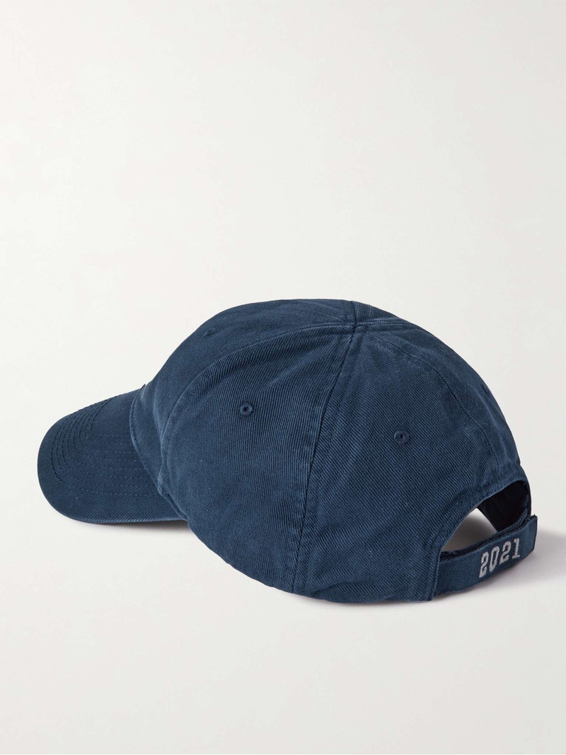 Embroidered Cotton-Twill Baseball Cap 4