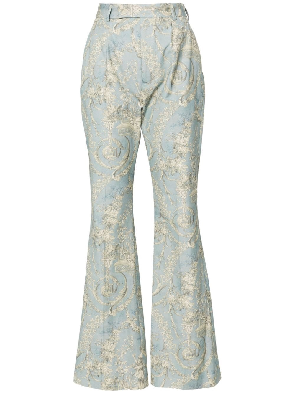 Ray high-waist flared trousers - 1
