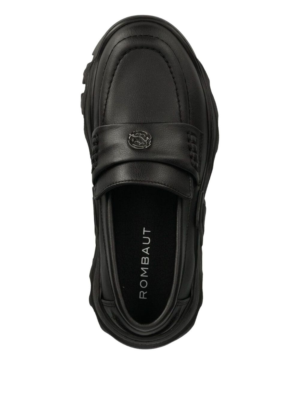 chunky-sole loafers - 3