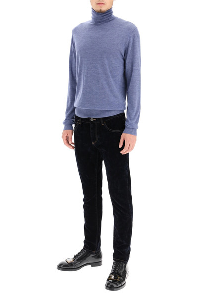 Dolce & Gabbana SLIM JEANS WITH VELVET COATING outlook