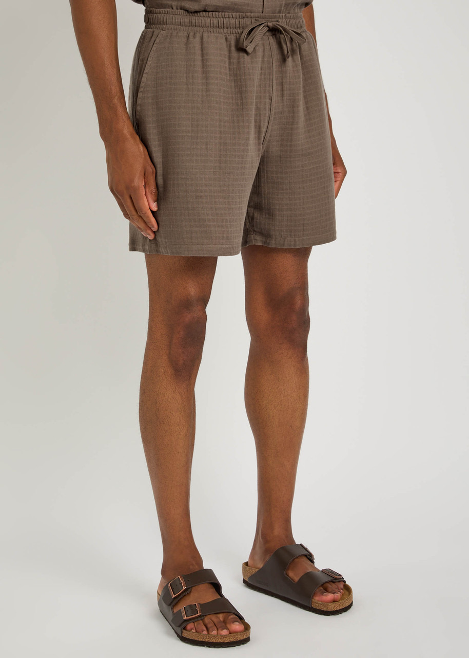 Boss Logo-embroidered Cotton Shorts - 2