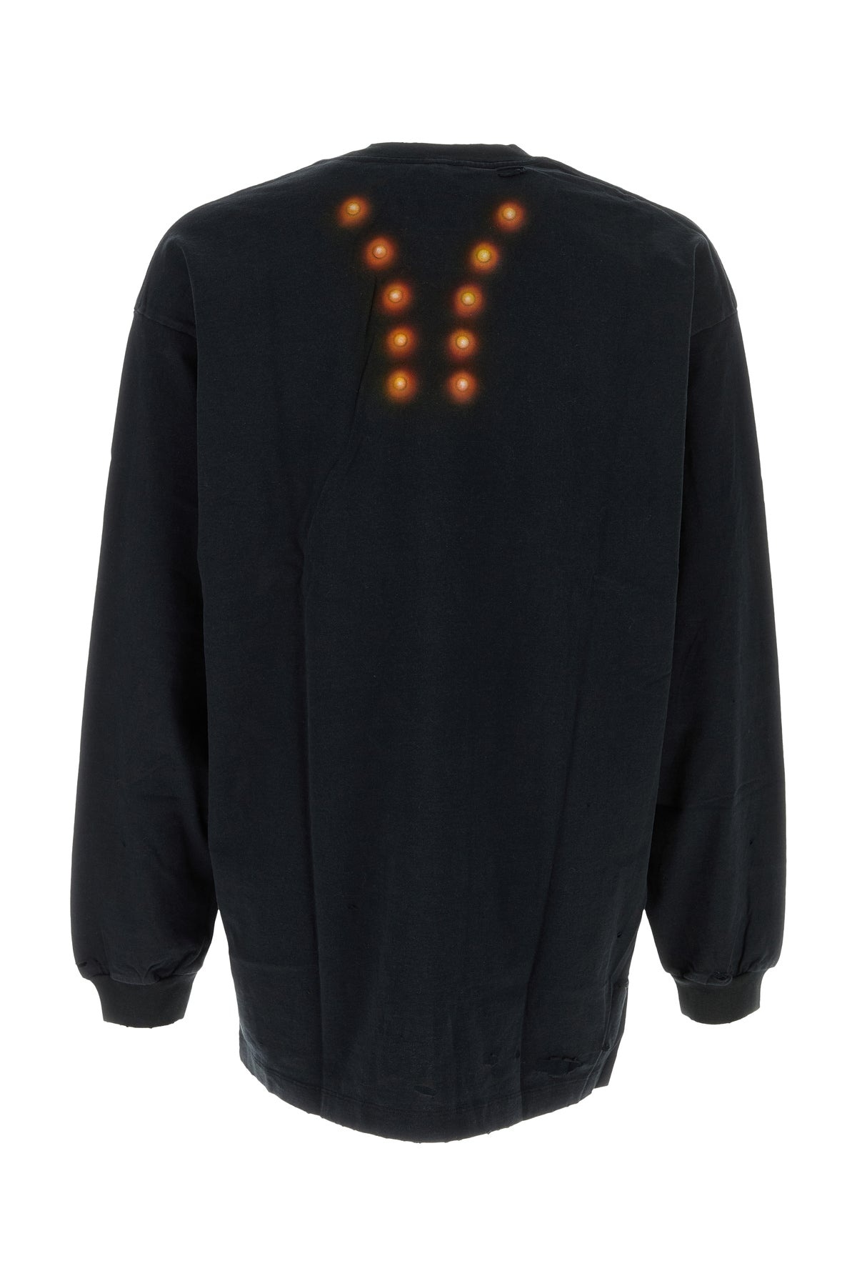 Black cotton t-shirt - 2