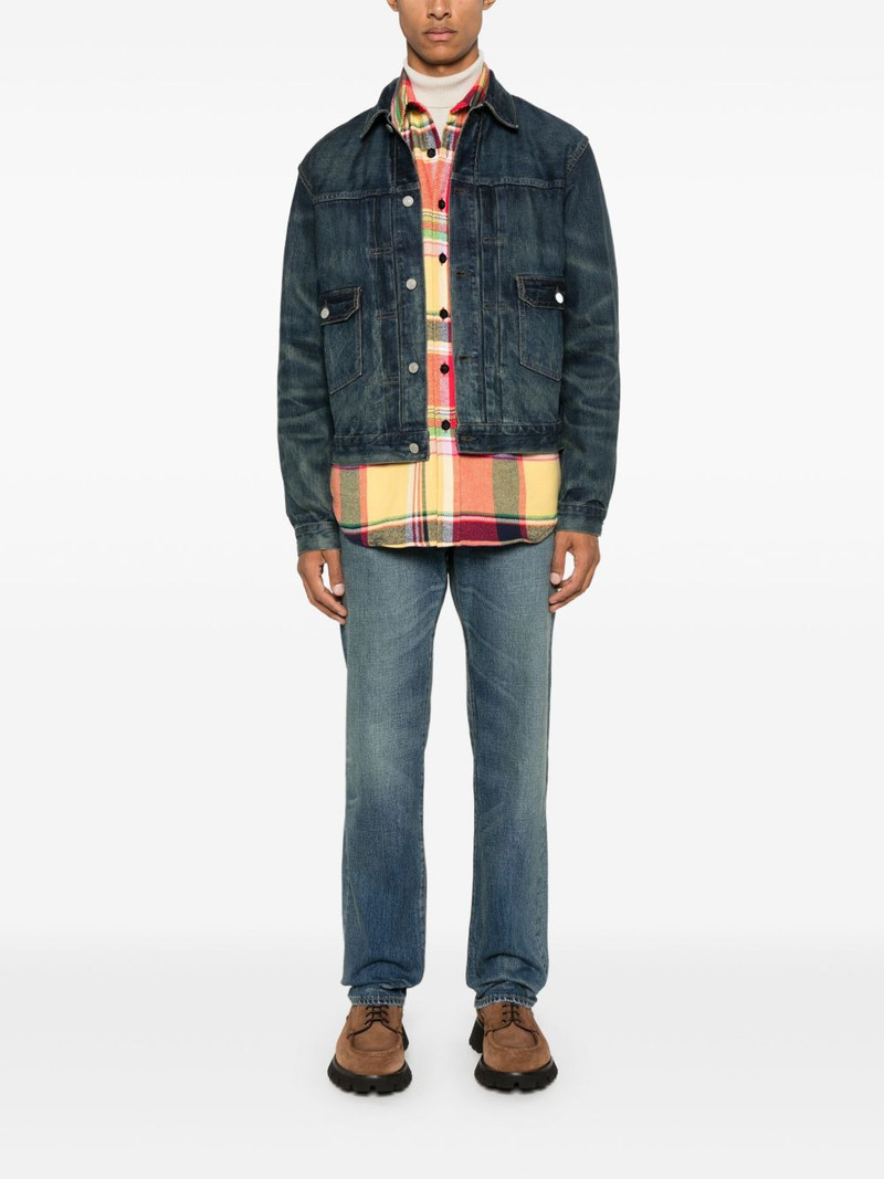 RRL by Ralph Lauren logo-embroidered jeans outlook