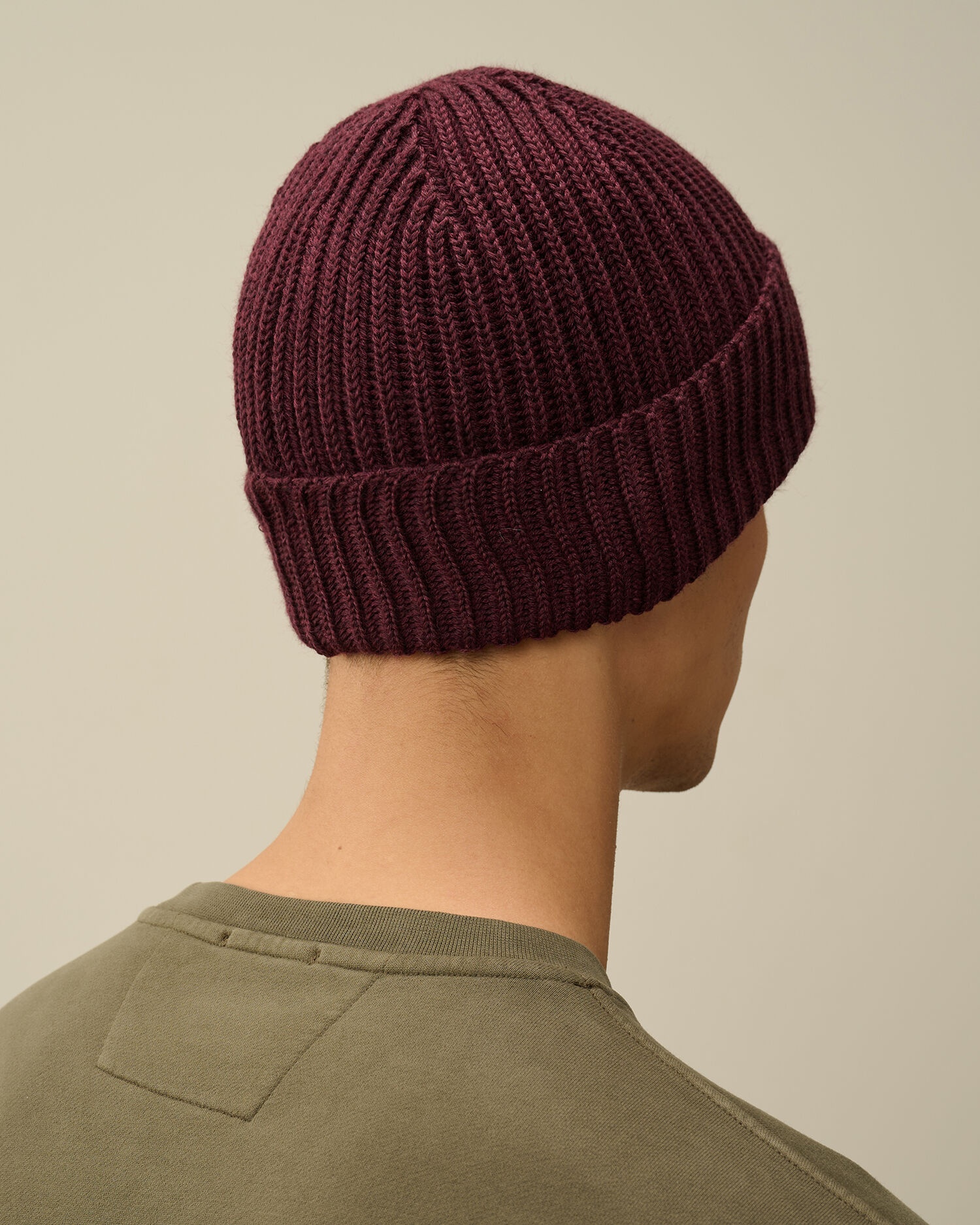 Extra Fine Merino Wool Lens Beanie - 3