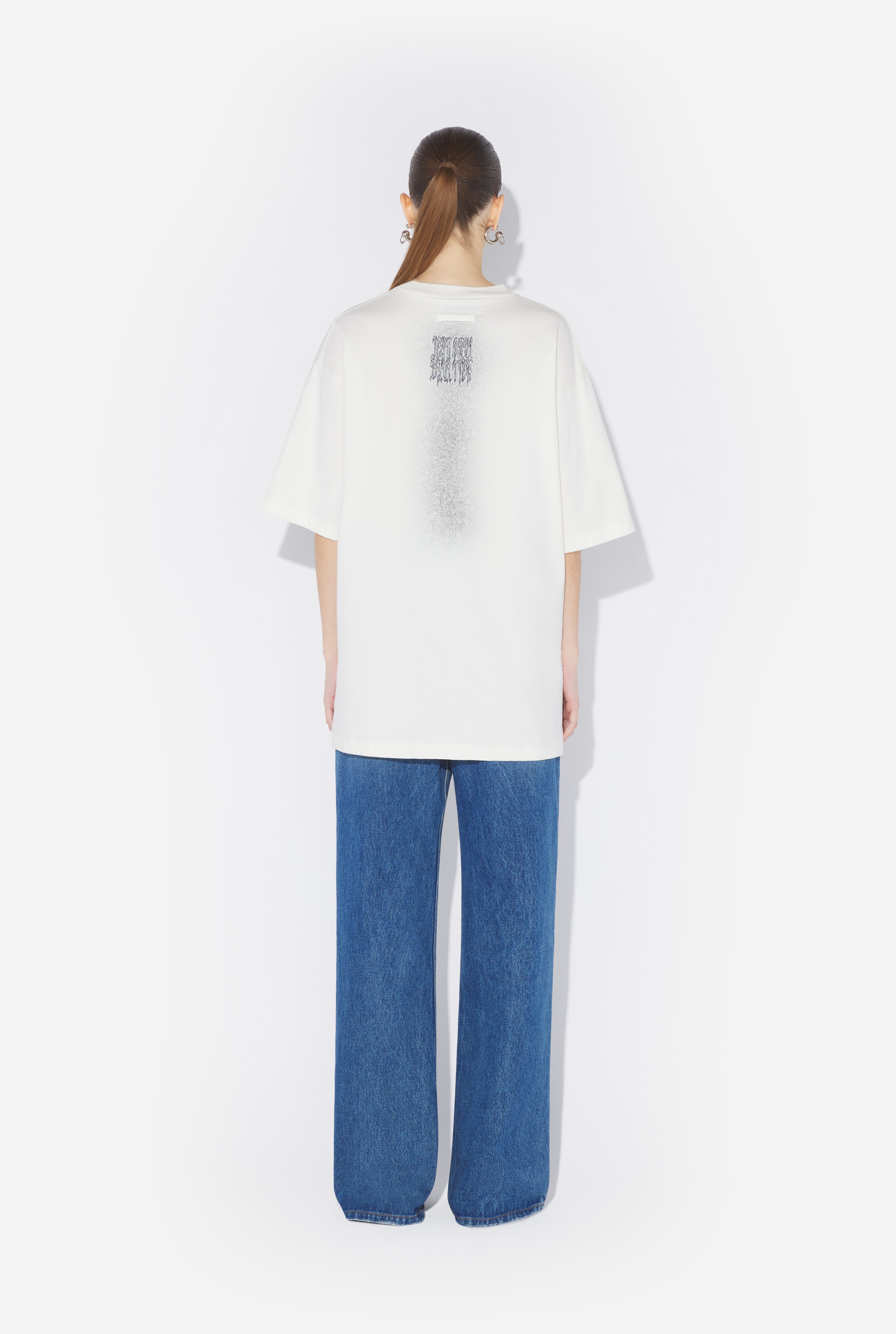 THE WHITE OVERSIZED “TATTOO RUBAN” T-SHIRT - 2