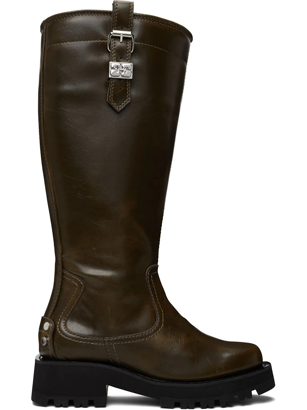 Brown High Boots - 1