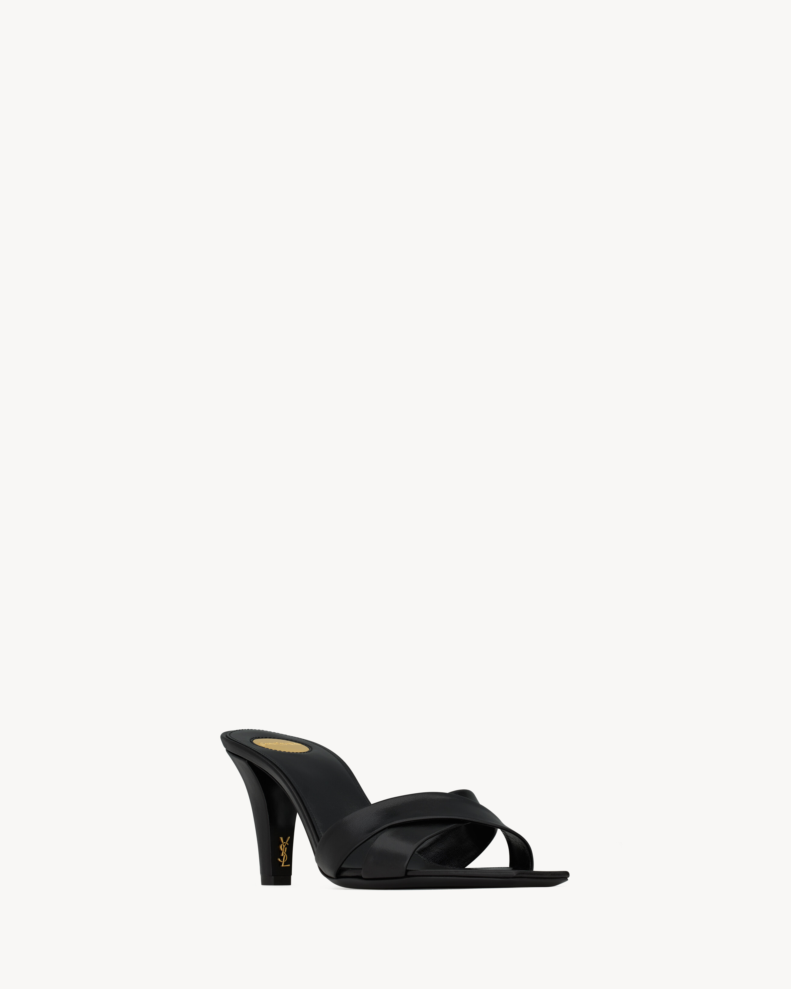 JILL MULES IN SMOOTH LEATHER - 3
